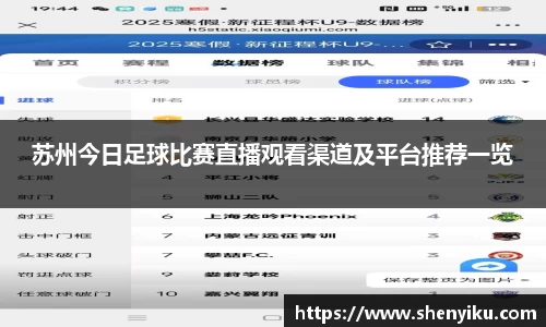 苏州今日足球比赛直播观看渠道及平台推荐一览